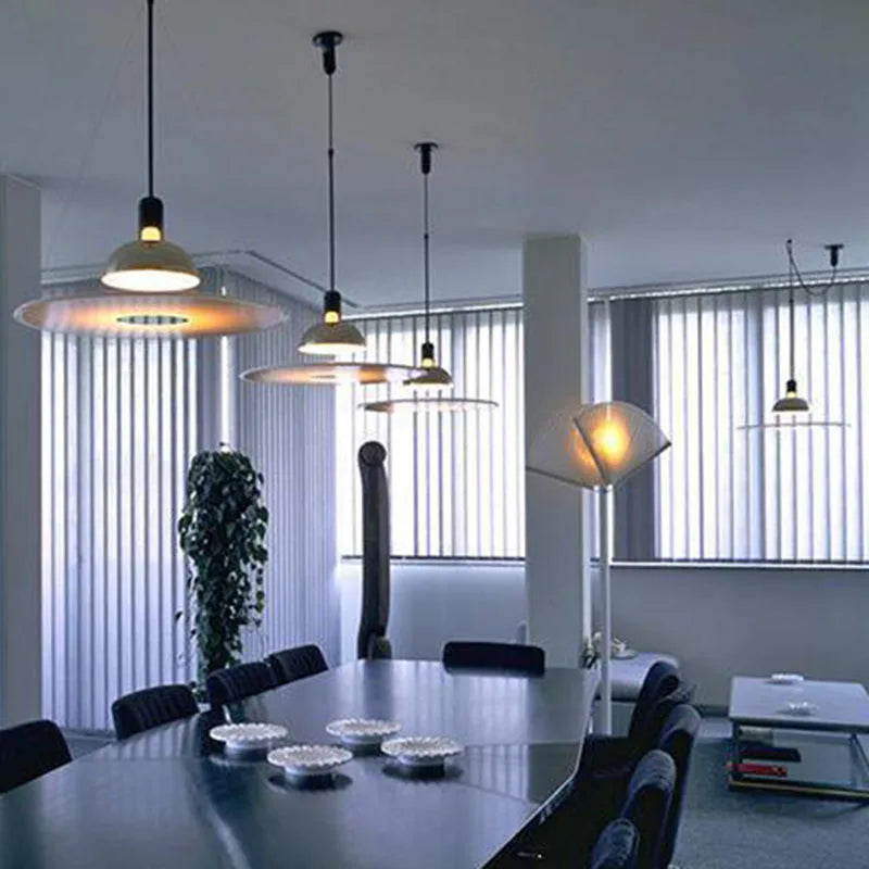 DecorBites™ Flying Saucer Chandelier: Luxury LED Indoor Pendant Lighting for Restaurant, Bar, Bedroom.