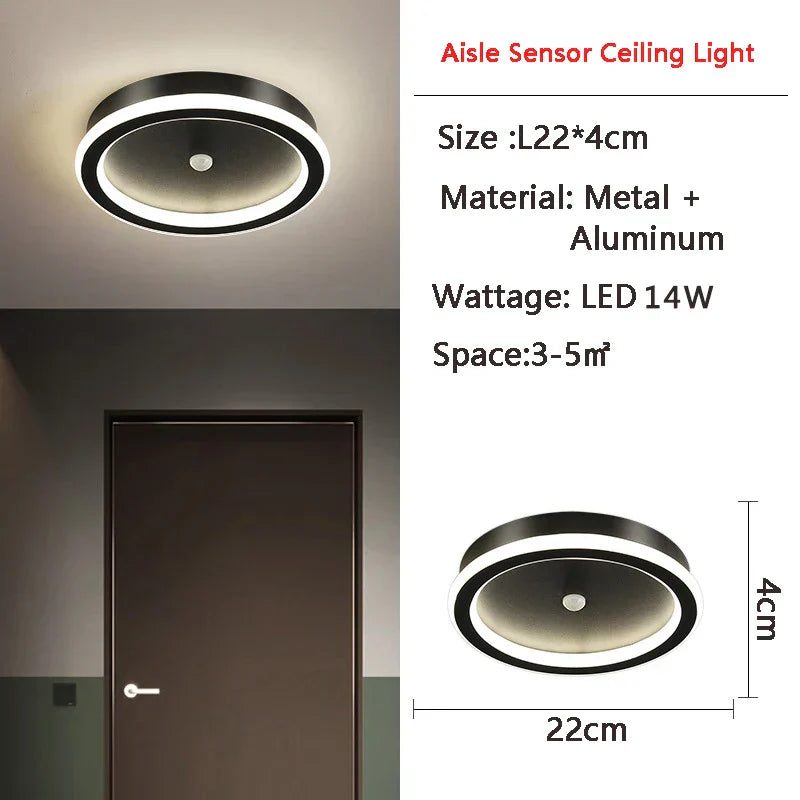 DecorBites™ LED Motion Sensor Ceiling Lamp for Home - Indoor Lighting Fixtures