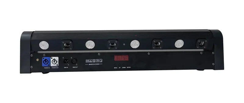 DecorBites™ 4 Eye Red 500mW Laser Light & 5W RGB LED Beam Bar