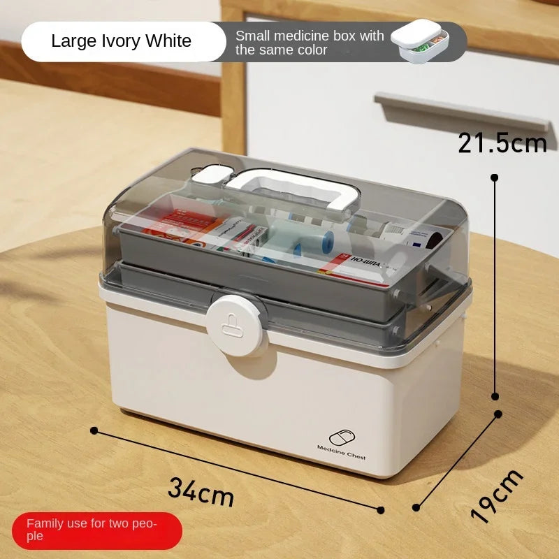 DecorBites™ Large Capacity Medicine Organizer
