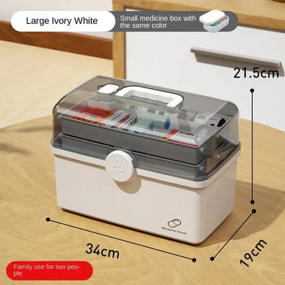 DecorBites™ Large Capacity Medicine Organizer