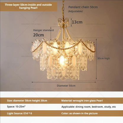 DecorBites™ Crystal Chandelier: Modern Luxury for Living Room & Bedroom