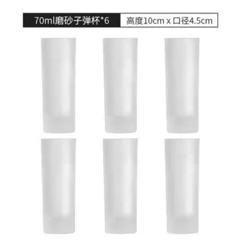 DecorBites™ High Spirits White Wine Glass Set of 6