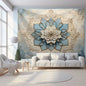 Decobites Mandala Flower Tapestry: Retro Cool Nordic Style Wall Decor