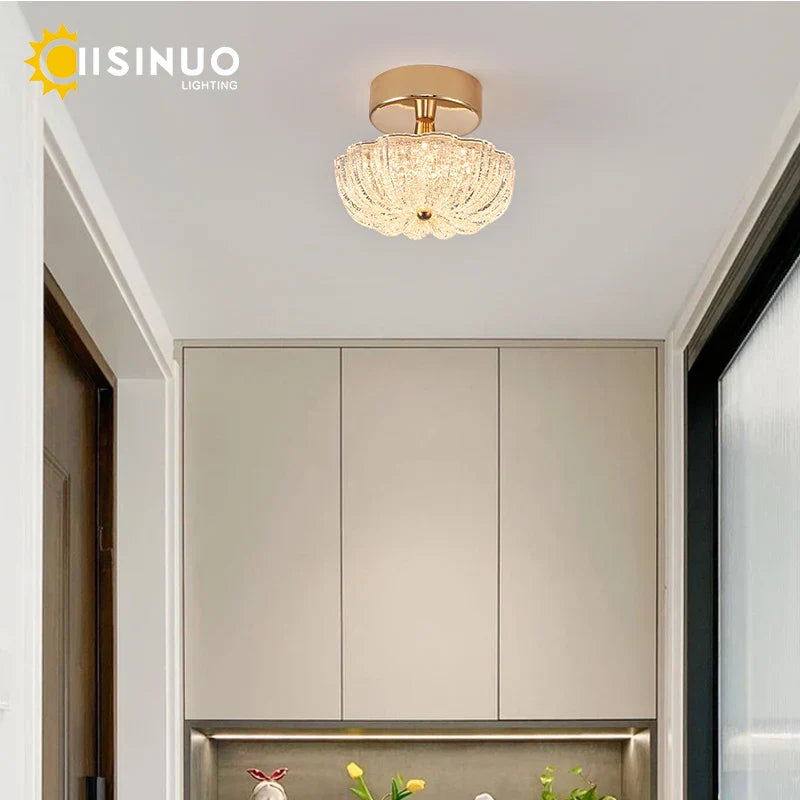 DecorBites™ Gold LED Ceiling Light for Home Bedroom Living Room Kitchen Lighting Fixtures