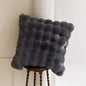 Decobites Tuscany Fur Throw Pillow: Luxurious & Plush Sofa Seat Cushion