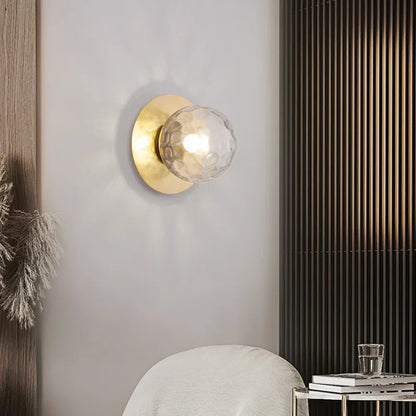 DecorBites™ LED Wall Lamp with G9 9W Bulb - Gold/Black Wall Sconce for Bedroom, Living Room