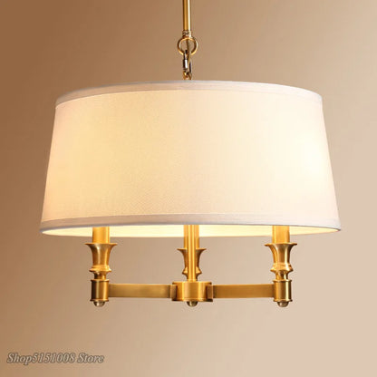 ديكوربايتس™ مصباح معلق نحاسي بتصميم آرت ديكو لإضاءة غرف الطعام والمعيشة وغرف النوم