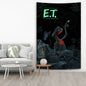 E.T. The Extra-Terrestrials Tapestry for Bohemian Bedroom Decor by Decobites