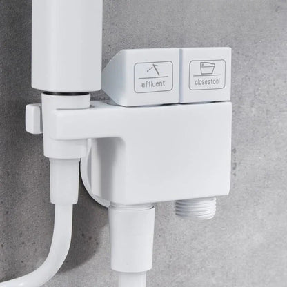 مجموعة مسدس رش بيديه نحاسي من DecorBites™ لتنظيف الحمام الصحي