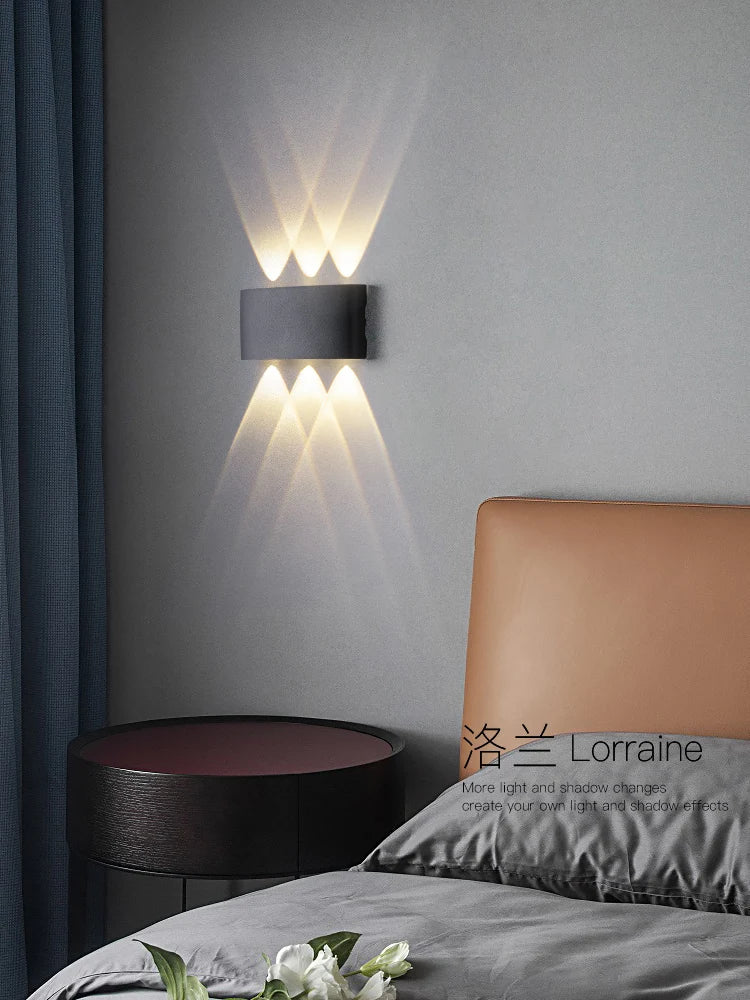DecorBites™ LED Modern Minimalist Wall Lamp for Bedroom, Living Room, Aisle