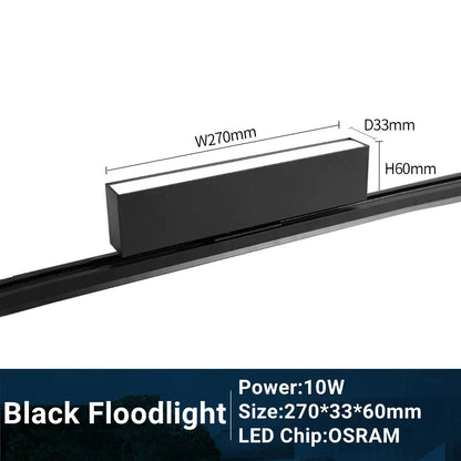 DecorBites™ LED Track Light 10/20W COB Adjustable Grille Spot Lamp Linear Fill Rail Lighting