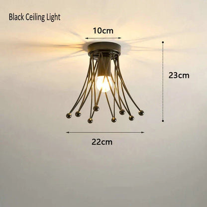 Lámpara de techo DecorBites™ Gold Crown para pasillo, pasillo central o isla de cocina