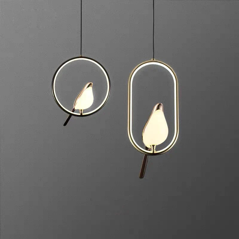 DecorBites™ LED Pendant Lamp for Bedroom Interior Hanging Chandelier Fixture