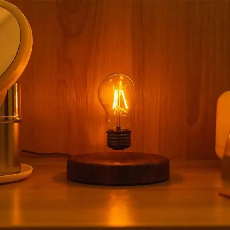 DecorBites™ Magnetic Levitation Lamp Creativity Floating Glass LED Bulb Home Office Desk Decoration Birthday Gift Table