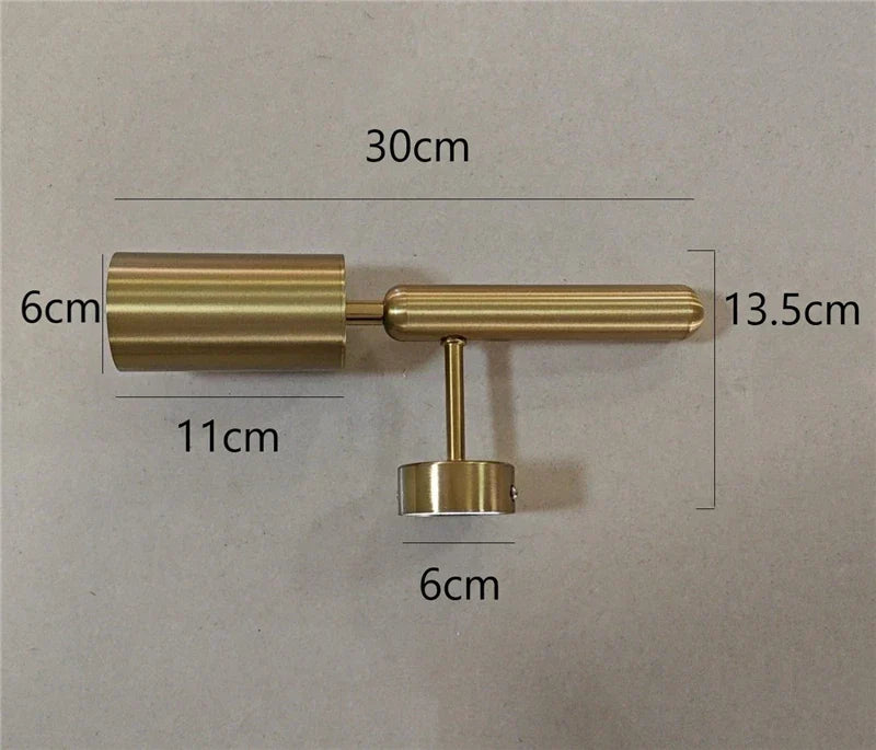 DecorBites™ 5W LED نحاسي لإضاءة السقف مع لمبة E27 قابلة للاستبدال