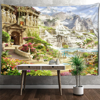 Decobites Natural Bohemian Garden Tapestry Home Decor