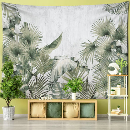 Decobites Tropical Landscape Tapestry Wall Hanging for Boho Home Decor