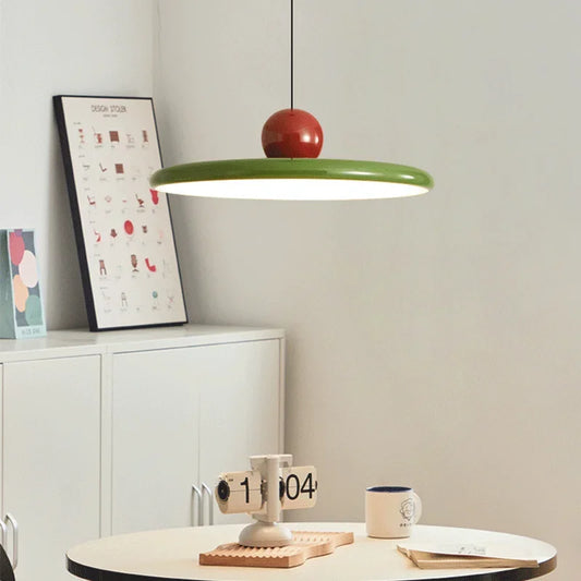 DecorBites™ Bauhaus Saucer Chandelier: Creative Dining Room & Bar Decor