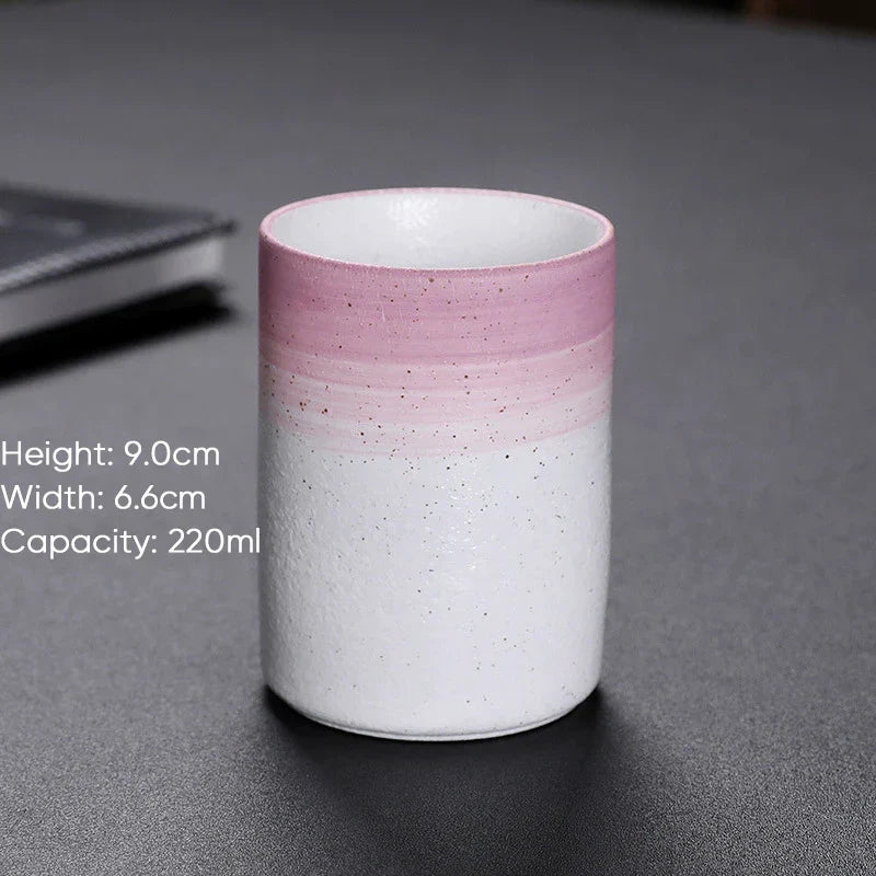 DecorBites™ Japanese Style Ceramic Tea Coffee Cups Latte Mug Espresso Afternoon Teacup Water Mug