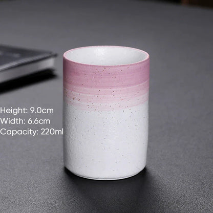 DecorBites™ Japanese Style Ceramic Tea Coffee Cups Latte Mug Espresso Afternoon Teacup Water Mug