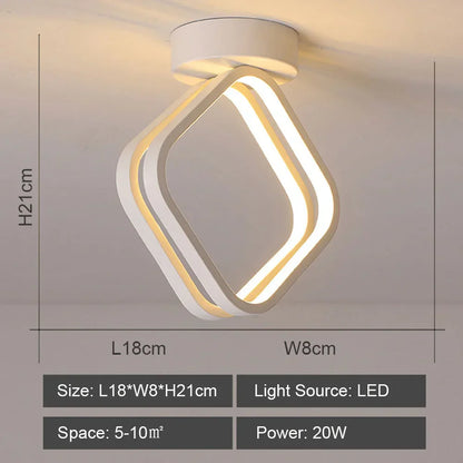 Lámpara de techo LED DecorBites™ para iluminación moderna de salas de estar y dormitorios