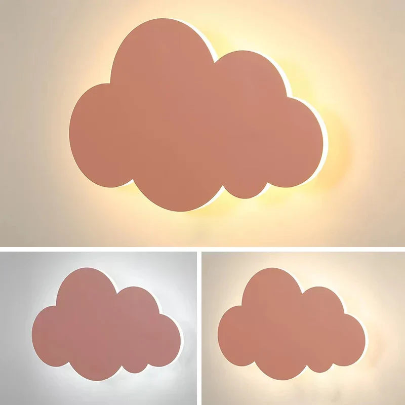 DecorBites™ Cloud LED Wall Lamp for Kids Room - Colorful Cartoon Lighting