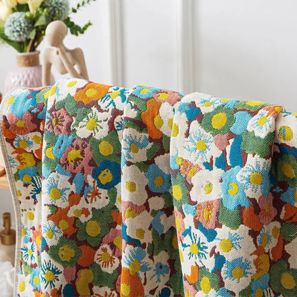 DecorBites™ Country Flowers Cotton Bath Towel