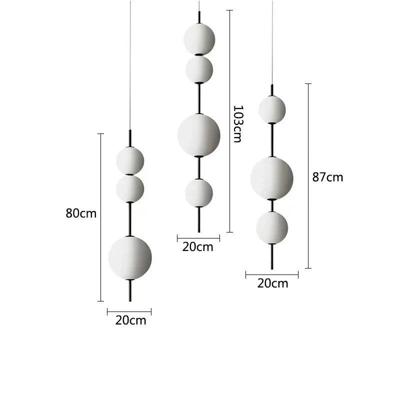 DecorBites™ Gourd Pendant Lights for Modern Decor in Kitchen, Dining, Bedroom, and Restaurant