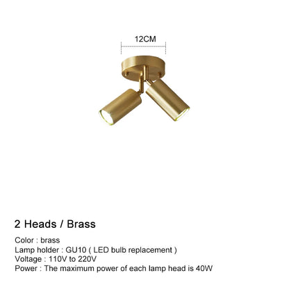 أضواء السقف LED GU10 القابلة للتعديل من DecorBites™ للمطبخ وغرفة الطعام الحديثة