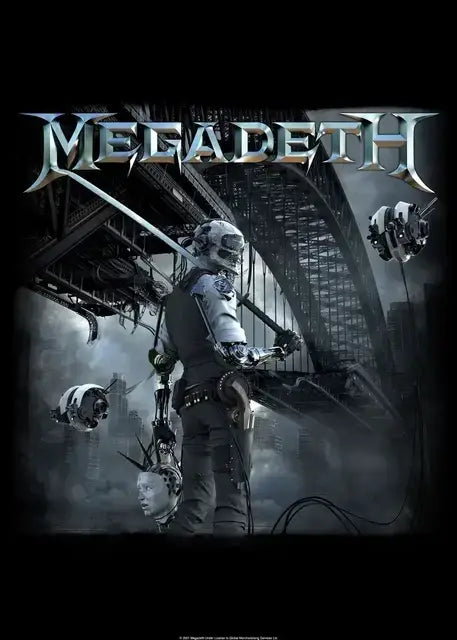 DecorBites™ Megadeth Canvas Poster: Rock Music Wall Art