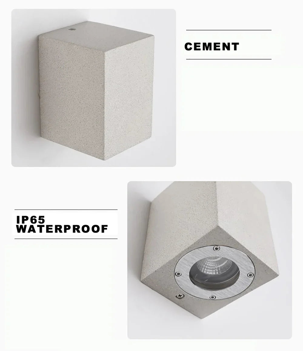 DecorBites™ Japanese Style Wall Lamp with IP65 Waterproof Design