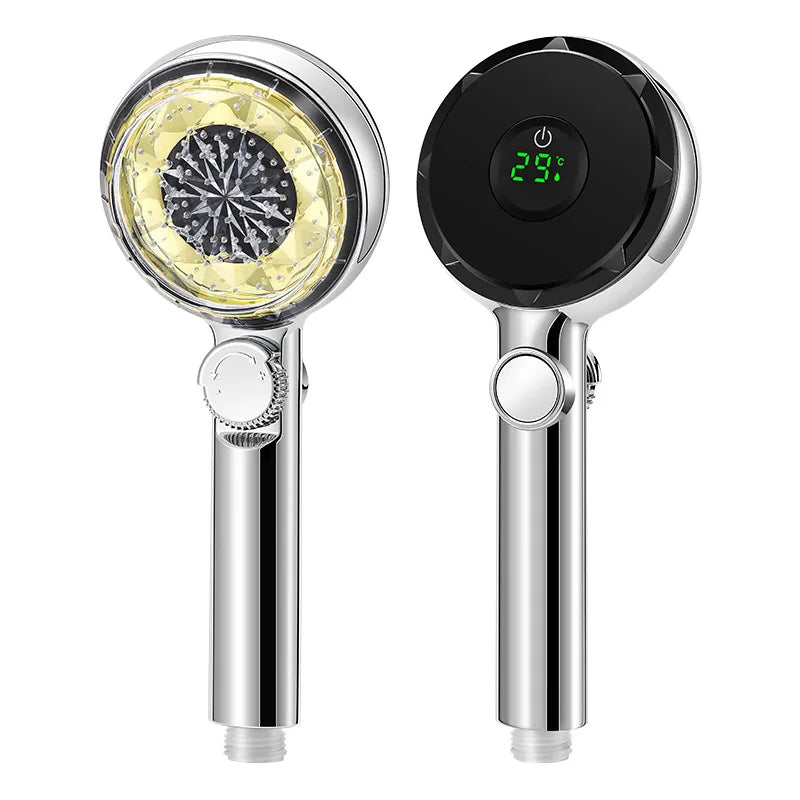 Ducha de filtrado LED Decorbites™ con pantalla digital - Ahorro de agua a alta presión