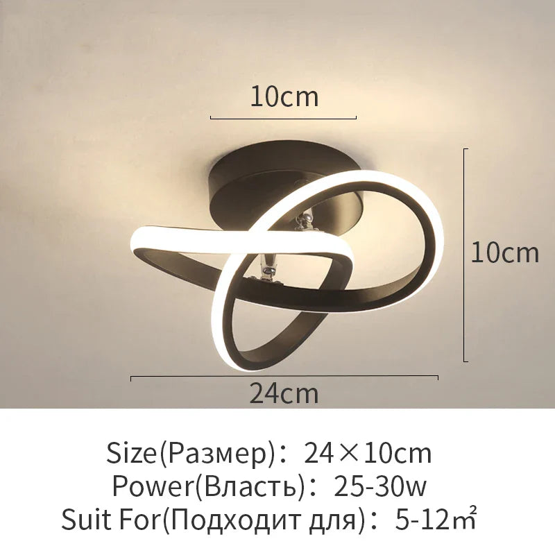 DecorBites™ LED Surface Mounted Aisle Ceiling Lights for Home Lighting