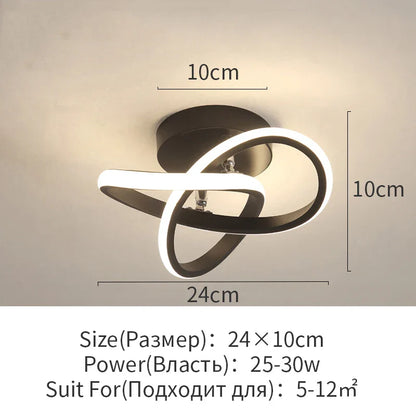 DecorBites™ LED Surface Mounted Aisle Ceiling Lights for Home Lighting