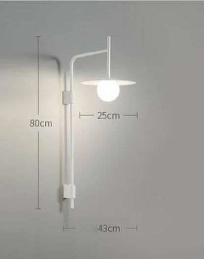 DecorBites™ LED Movable Arm Wall Lamp for Bedroom Home Indoor Lighting