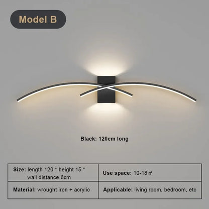 DecorBites™ LED Wall Light Strip for Home Indoor Decorative Lighting