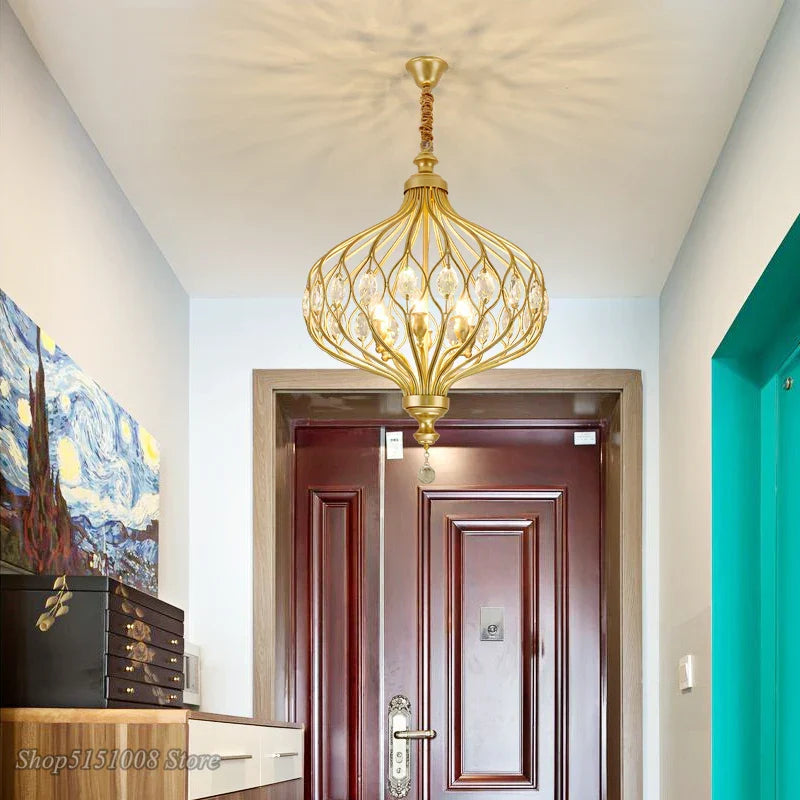 DecorBites™ Art Design Crystal LED Pendant Lights Modern Kitchen Bedroom Decor