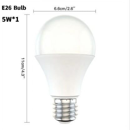 DecorBites™ Bamboo Ceiling Fan with Rattan Cage Light & Remote Control