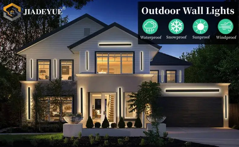 DecorBites™ Waterproof LED Outdoor Wall Light