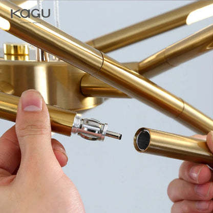 DecorBites™ Black LED Ceiling Chandelier for Nordic Modern Home Decor