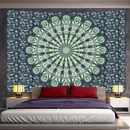 Decobites Urban Landscape Sun Room Decoration - Psychedelic Bedroom Wall Art