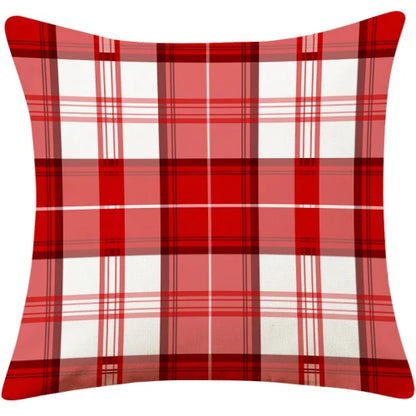 DecorBites™ Christmas Cotton Linen Pillowcases - Decorative Sofa Cushion Cover in Various Sizes