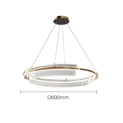 Lámpara de araña minimalista italiana DecorBites™ para sala de estar, dormitorio y comedor