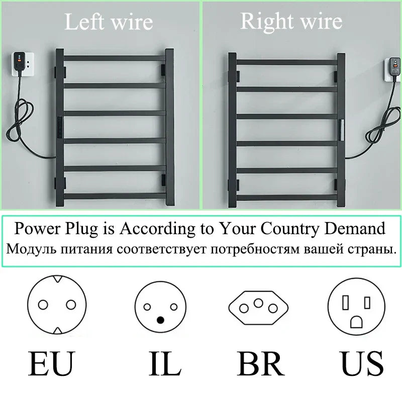 DecorBites™ Electric Towel Warmer with Smart Digital Display