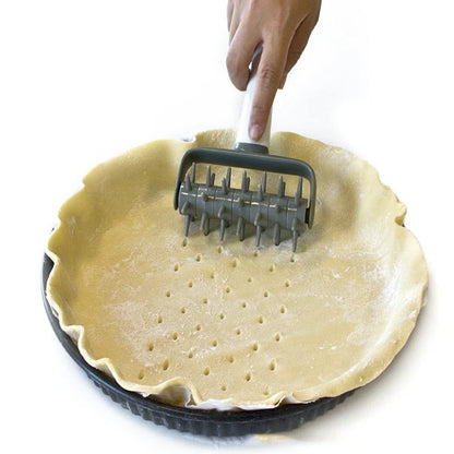 Rodillo para masa DecorBites™, herramienta de repostería para hornear pizza, galletas, tartas y pan.