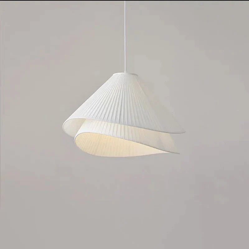DecorBites™ E27 Fabric Chandelier Modern Bedroom LED Pendant Lights Nordic Decor Hanging Lamp