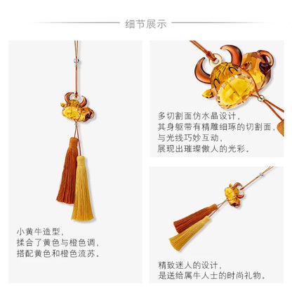 DecorBites™ Adorno Colgante de Animales de Cristal para Decoración del Hogar - Novedad 2022