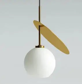 DecorBites™ Cherry Glass Pendant Lights: Nordic Red/White Lamp for Home Decor & Lighting