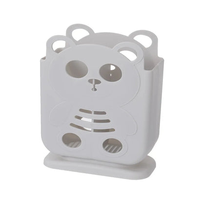 DecorBites™ Cutlery Organizer Stand for Kitchen Storage and Drainage